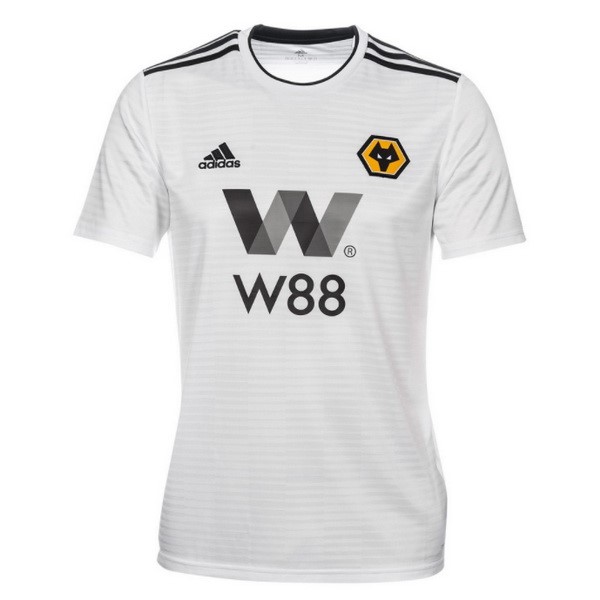 Thailande Maillot Football Wolves Exterieur 2018-19 Blanc